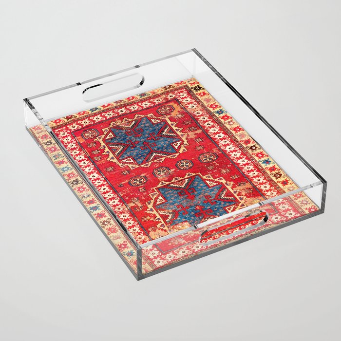 Bergama Northwest Anatolian Rug Acrylic Tray Gallery Image 1