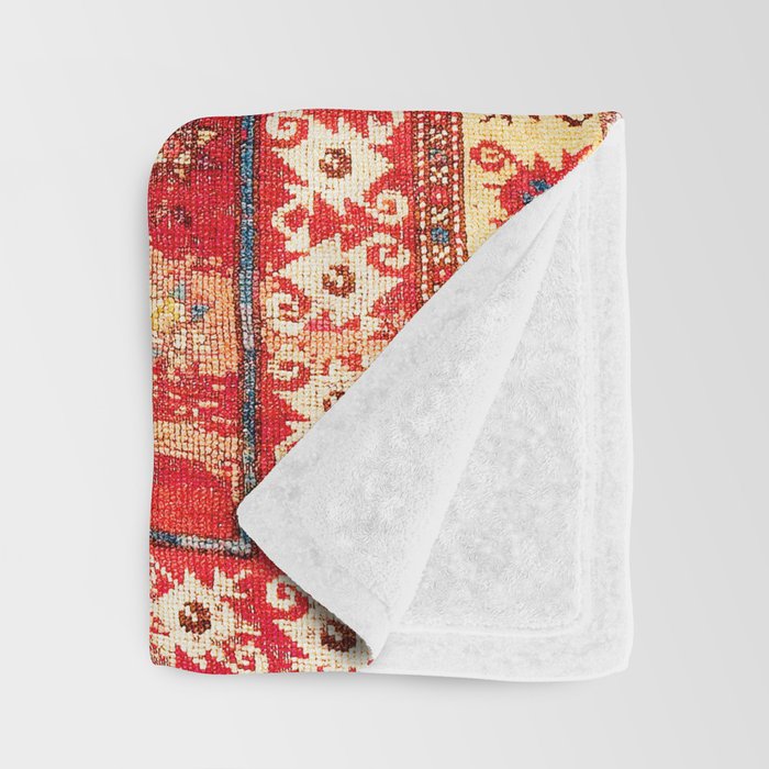 Bergama Northwest Anatolian Rug Throw Blanket Gallery Image 3