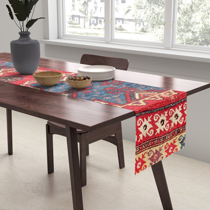 Bergama Northwest Anatolian Rug Table Runner Gallery Image 2