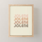 Jolene - Dolly Parton Mini Art Print Gallery Image 1