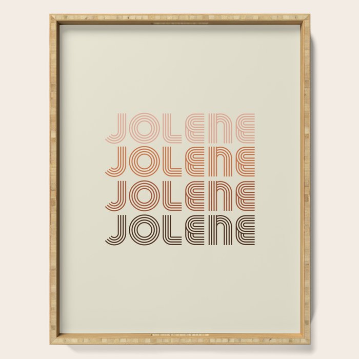 Jolene - Dolly Parton Serving Tray Gallery Image 1