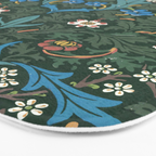 William Morris Blackthorn Pattern, 1892 Bath Mat Gallery Image 3