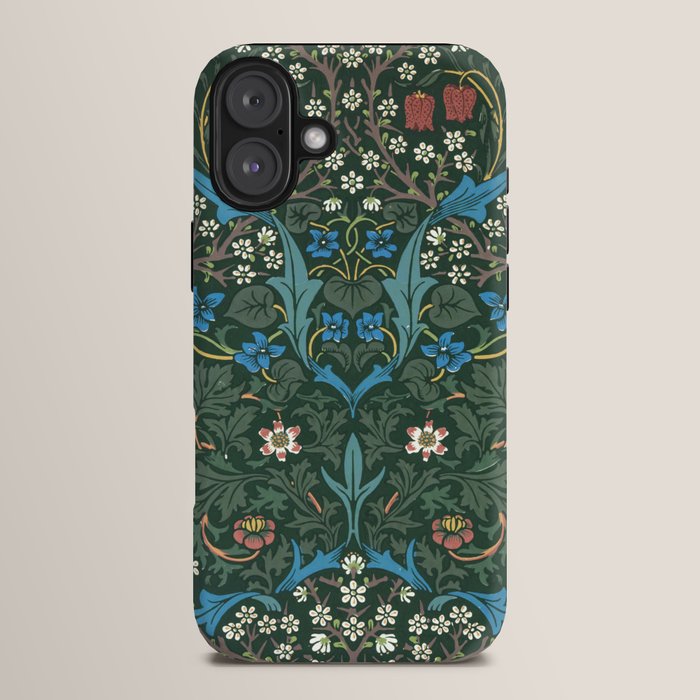 William Morris Blackthorn Pattern, 1892 iPhone Case Gallery Image 14