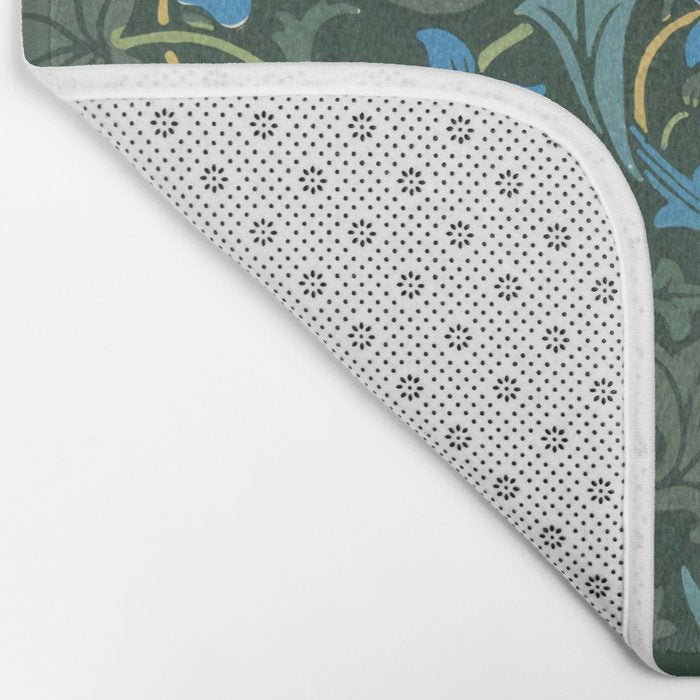 William Morris Blackthorn Pattern, 1892 Bath Mat Gallery Image 2