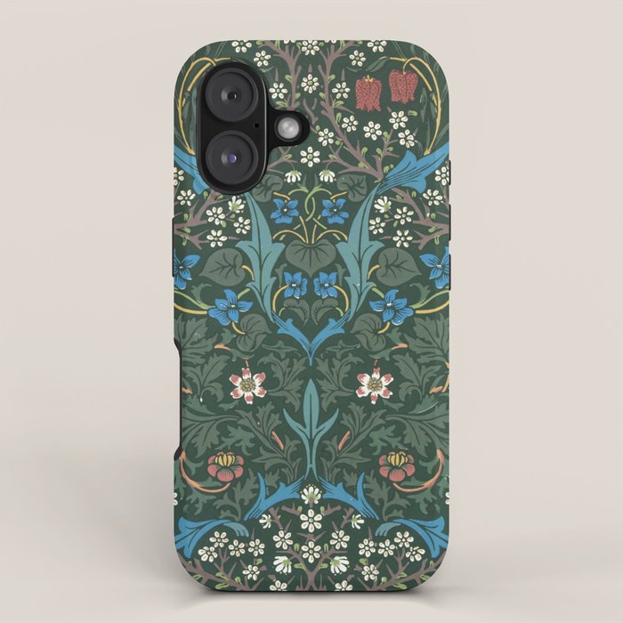 William Morris Blackthorn Pattern, 1892 iPhone Case Gallery Image 1