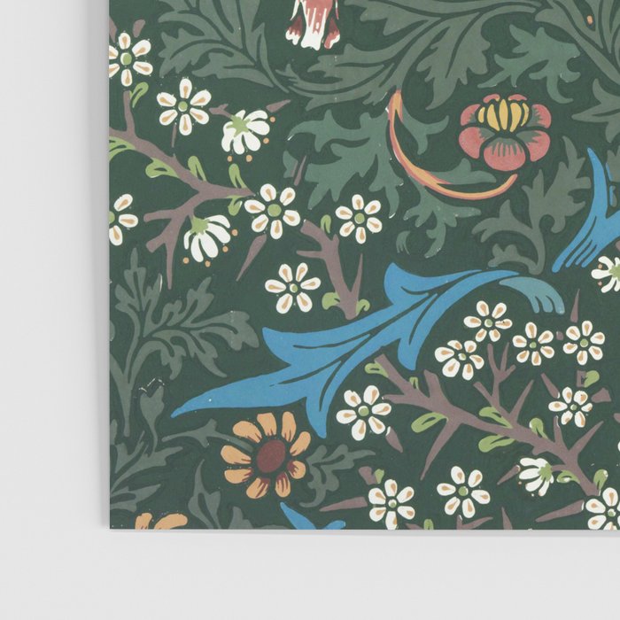 William Morris Blackthorn Pattern, 1892 Poster Gallery Image 3