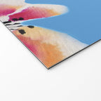 Poppies floral pinks Welcome Mat Gallery Image 2