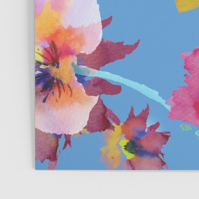 Poppies floral pinks Poster Gallery Image 3