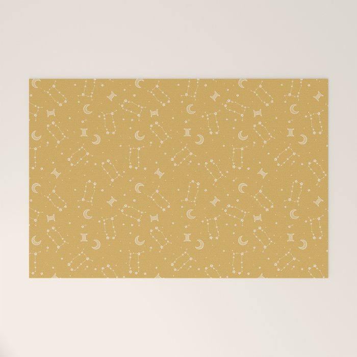 Gemini Constellation Welcome Mat Gallery Image 1