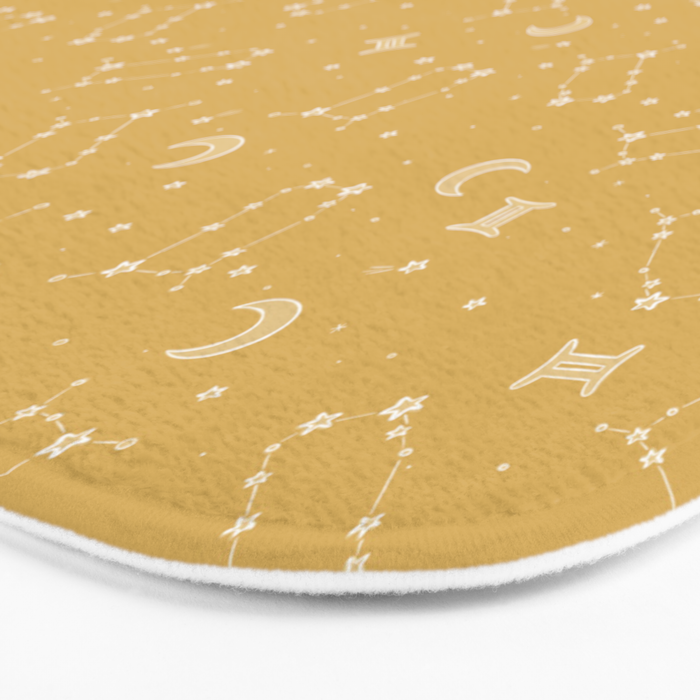 Gemini Constellation Bath Mat Gallery Image 3