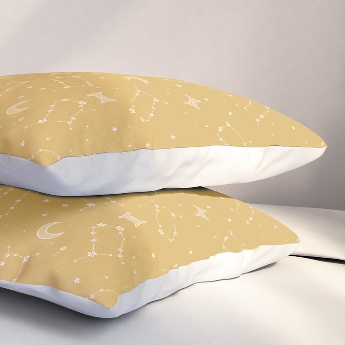 Gemini Constellation Pillow Sham Gallery Image 3
