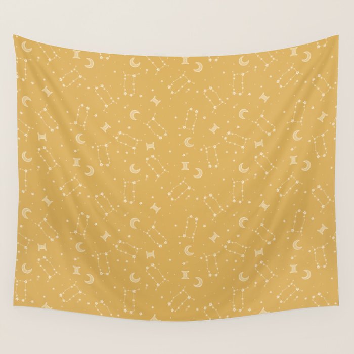 Gemini Constellation Wall Tapestry Gallery Image 1