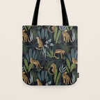 Wild Cheetah Prints Tote Bag Gallery Image 1