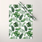 Tropical Leaf Wrapping Paper Gallery Image 1