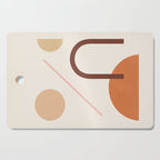 Abstraction_GEOMETRIC_SHAPE_ART_Minimalism_001C Cutting Board Gallery Image 1