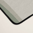 Mid Century Modern Geometric Pattern 176 Sage Green and Beige Desk Mat Gallery Image 4