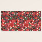 red garden Desk Mat Gallery Image 3