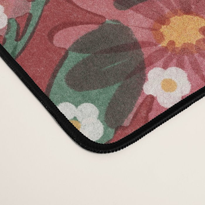 red garden Desk Mat Gallery Image 4