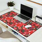 red garden Desk Mat Gallery Image 2