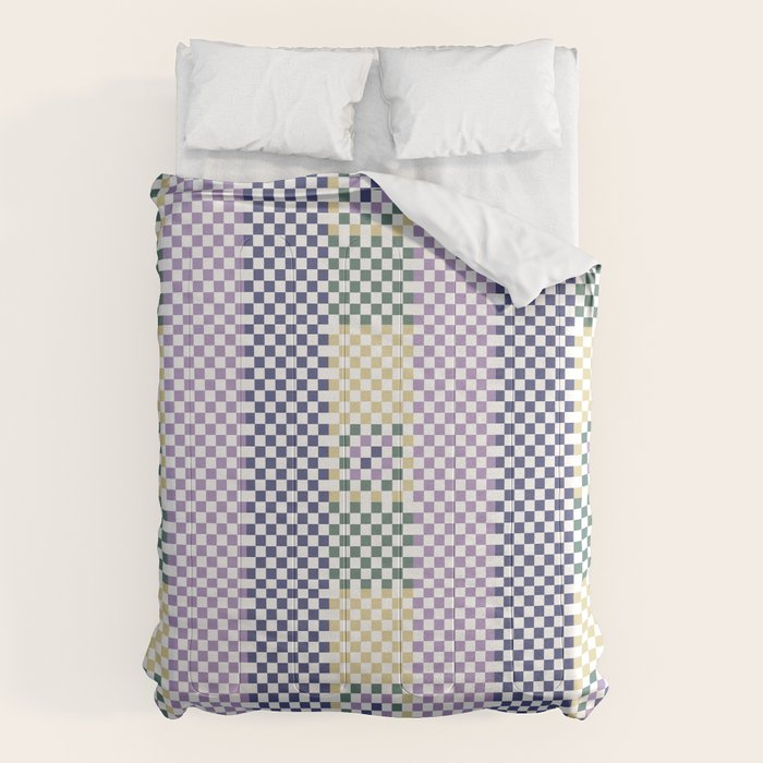 Bold colors block grid A Comforter Gallery Image 6