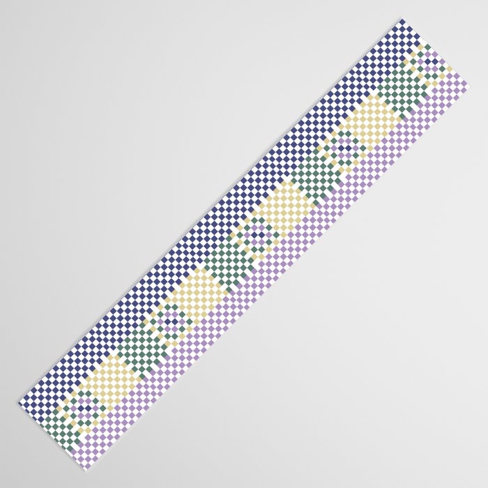 Bold colors block grid A Table Runner Gallery Image 3