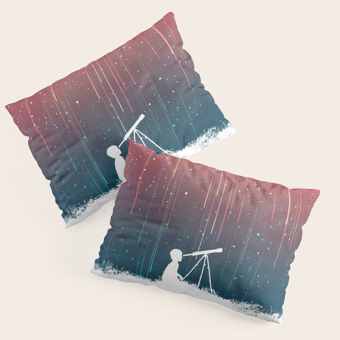 Meteor Rain (light version) Pillow Sham Gallery Image 3