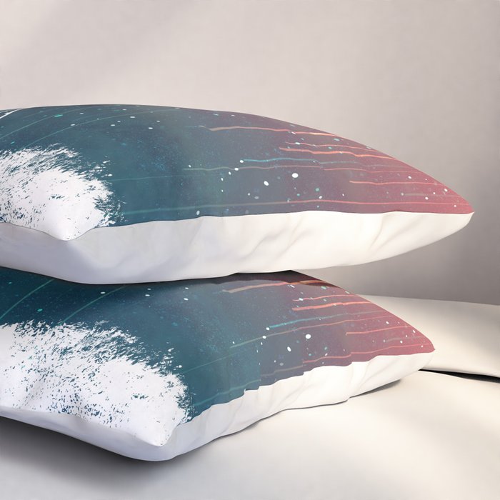 Meteor Rain (light version) Pillow Sham Gallery Image 3