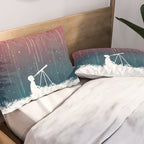 Meteor Rain (light version) Pillow Sham Gallery Image 2