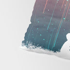 Meteor Rain (light version) Pillow Sham Gallery Image 4