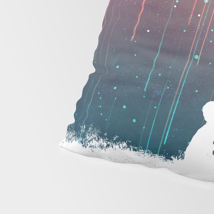 Meteor Rain (light version) Pillow Sham Gallery Image 4