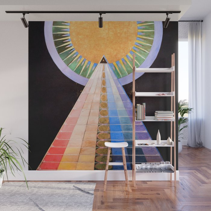 Hilma af Klint "Altarpiece No. 1" Wall Mural Gallery Image 1