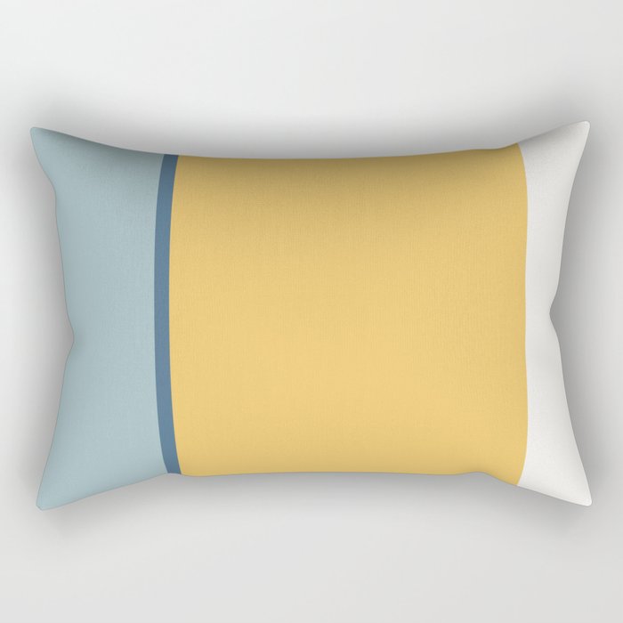 Contemporary Color Block XIII Rectangular Pillow Gallery Image 1