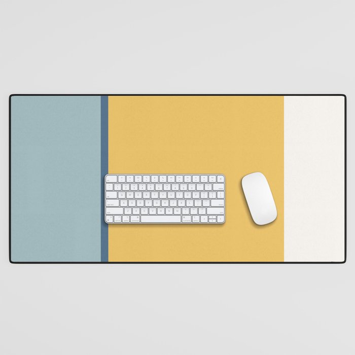 Contemporary Color Block XIII Desk Mat Gallery Image 1