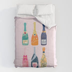 Champagne Bottles - Pink Ver. Comforter Gallery Image 6