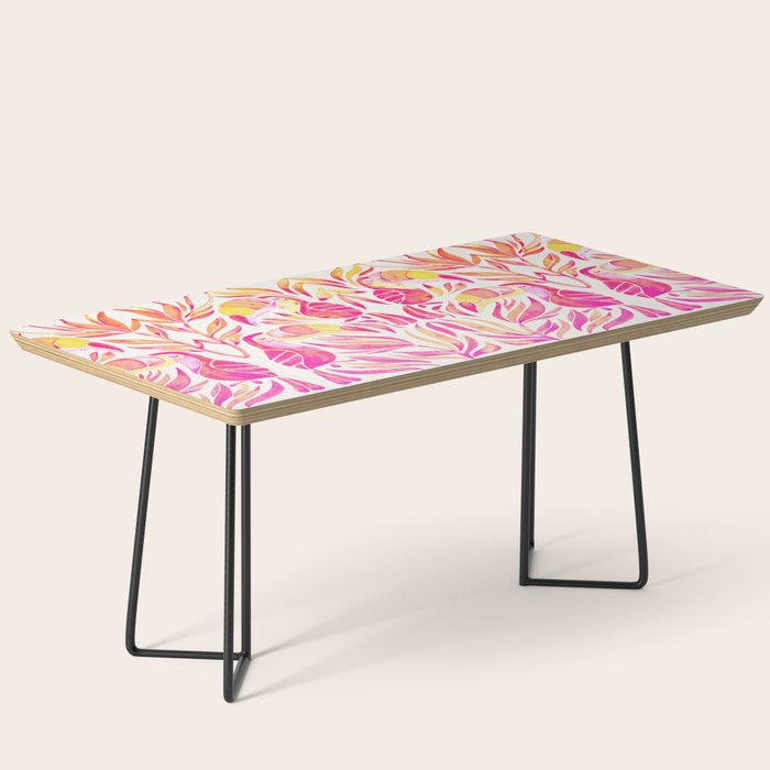 Tropical Toucans - Pink & Melon OmbrÃ© Coffee Table Gallery Image 1