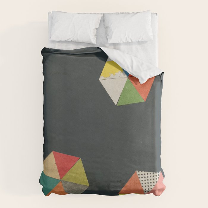 Paper Shapes Duvet Cover Gallery Image 6
