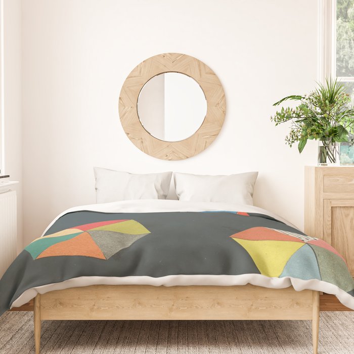Paper Shapes Duvet Cover Gallery Image 3