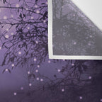 SONG OF THE NIGHTBIRD - LAVENDER Wall Tapestry Gallery Image 3