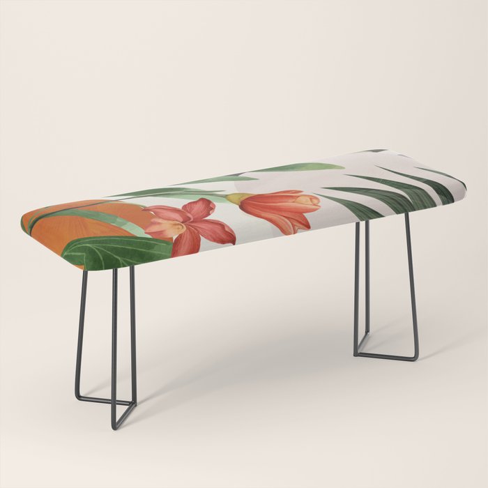 Abstract Tropical Art 12 Bench Gallery Image 1