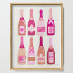 French Champagne Collection - Pink Serving Tray Gallery Image 1