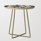 Klimts always blooming good mood deep black Side Table Gallery Image 1