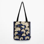 Klimts always blooming good mood deep black Tote Bag Gallery Image 2