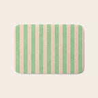 STRIPES 001 N - Lime Bath Mat Gallery Image 1