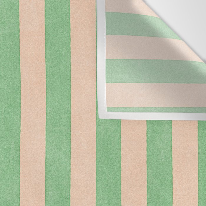 STRIPES 001 N - Lime Wall Tapestry Gallery Image 3
