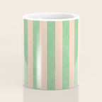 STRIPES 001 N - Lime Coffee Mug Gallery Image 4