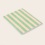 STRIPES 001 N - Lime Notebook Gallery Image 3