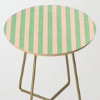 STRIPES 001 N - Lime Side Table Gallery Image 2