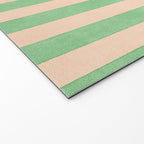 STRIPES 001 N - Lime Welcome Mat Gallery Image 2