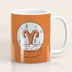 Aries Snow Globe Coffee Mug Gallery Image 1