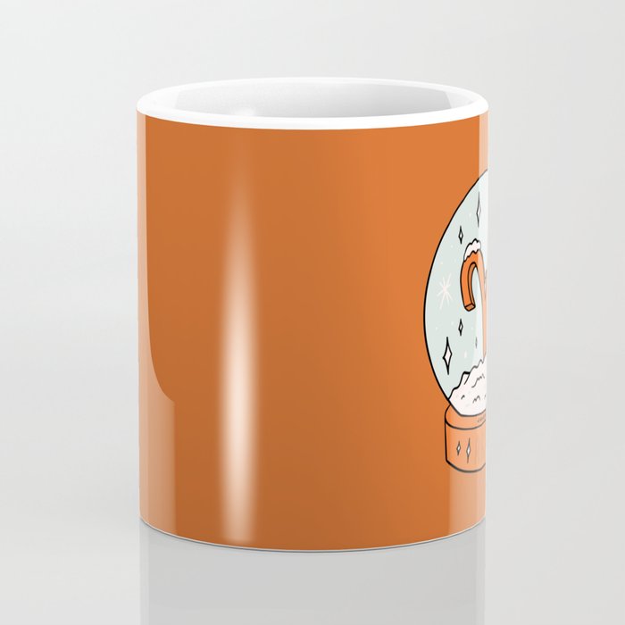 Aries Snow Globe Coffee Mug Gallery Image 4